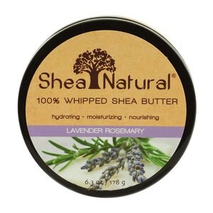 Shea Natural - Manteca de karité batida, Lavender Rosemary, 6.3 oz