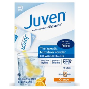 Juven Therapeutic Nutrition Powder for Wound Healing, Orange, 8 ct | CVS