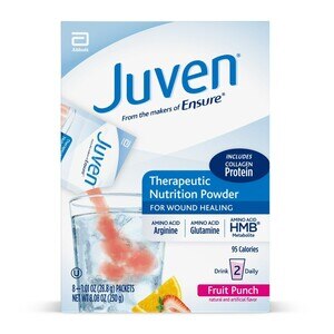 Juven Therapeutic Nutrition Powder for Wound Healing, 8 CT