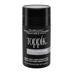 Toppik Hair Building Fibers, Gray - 0.42 Oz , CVS