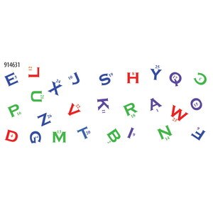 Skil-Care Jumbled Alphabet and Numbers Gel Pack, Red