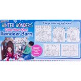 ArtSkills Winter Wonders Color-Your-Own Reindeer Barn, thumbnail image 3 of 3