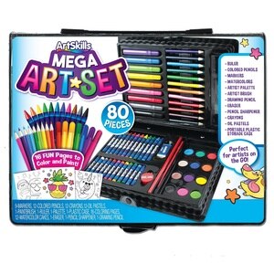 ArtSKills Mega Art Set, 80 Pieces