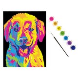 ArtSkills Paint by Number, Puppy, thumbnail image 3 of 5