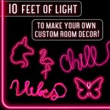 ArtSkills Make Your Own Neon Sign Kit, Pink, thumbnail image 5 of 5
