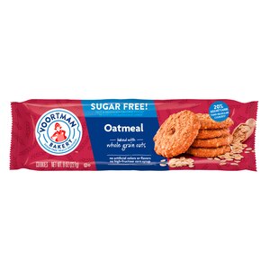 Voortman Sugar Free Oatmeal Cookies, 8 Oz , CVS