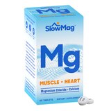 SlowMag Mg Muscle + Heart, Magnesium Chloride + Calcium Tablets, 60 CT, thumbnail image 1 of 8