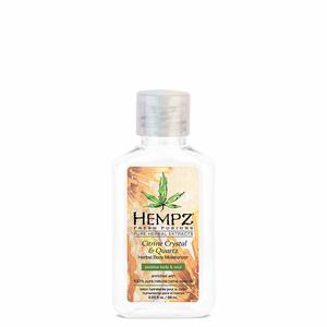 Hempz Fresh Fusions Citrine Crystal & Quartz Travel Size Herbal Body Moisturizer, 2.25 OZ