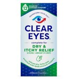 Clear Eyes Advanced Dry & Itchy Relief Eye Drops, 0.5 fl oz, thumbnail image 2 of 5