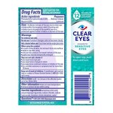 Clear Eyes Complete for Sensitive Eyes Lubricant/Redness Reliever Eye Drops, 0.5 fl. oz., thumbnail image 5 of 5