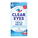 Clear Eyes Triple Action Relief Eye Drops, thumbnail image 1 of 5