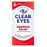 Clear Eyes Redness Relief Eye Drops, 1 OZ, thumbnail image 2 of 5