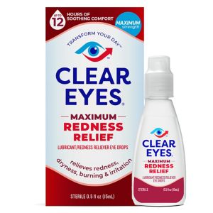 Clear Eyes Maximum Redness Relief Eye Drops, 0.5 Oz , CVS