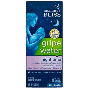 Mommy's Bliss Nighttime Gripe Water, 4 