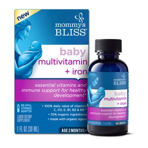 Mommy's Bliss Baby Multivitamin + Iron Drops, 1 FL Oz - 1 Oz , CVS