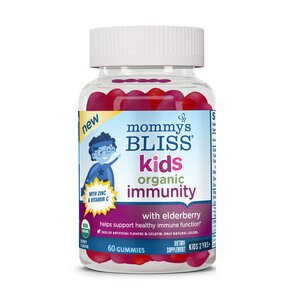 Mommy's Bliss Kids Organic Immunity Gummies With Elderberry, 60 Ct , CVS