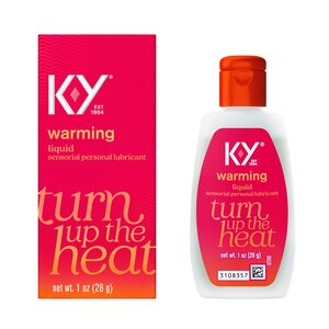  K-Y Warming Liquid Personal Lubricant, 1 OZ 