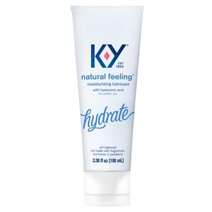 K-Y Natural Feeling with Hyaluronic Acid Lubricant, 1.69 OZ