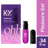 K-Y Intense Pleasure Gel, 0.34 OZ, thumbnail image 3 of 9