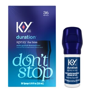 K-Y Duration Male Genital Desensitizer Spray, 36 Sprays - 0.16 Oz , CVS