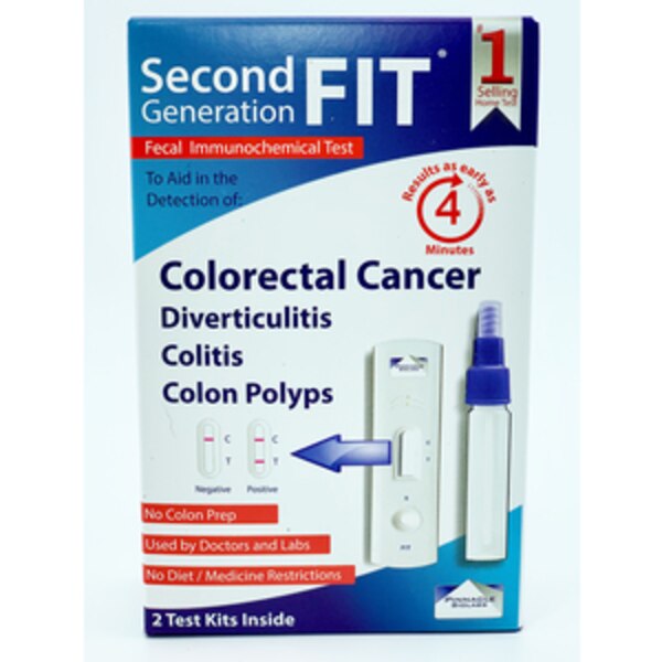 Second Generation FIT Home Colon Cancer Test Pick Up In Store TODAY
