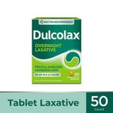 Dulcolax Stimulant Laxative Tablets, Overnight Relief, thumbnail image 1 of 9