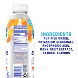 Pure Life + Active Orange Flavored Water with Potassium, 20 OZ Bottles, 4 PK, thumbnail image 5 of 6