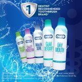 Oral-B Dry Mouth Oral Rinse Mouthwash, Moisturizing Mint, 475 mL (16 fl oz), thumbnail image 5 of 25