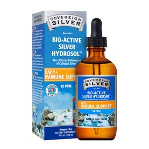 Sovereign Silver Bio-Active Silver Hydrosol Dropper, 4 Oz , CVS
