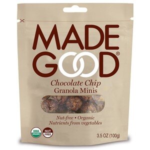 Made Good Granola Minis Pouch, Chocolate Chip, 3.5 Oz , CVS