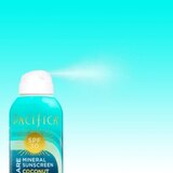 Pacifica Sun + Skincare Mineral Sunscreen Coconut Probiotic Spray SPF 30, 6 OZ, thumbnail image 3 of 3