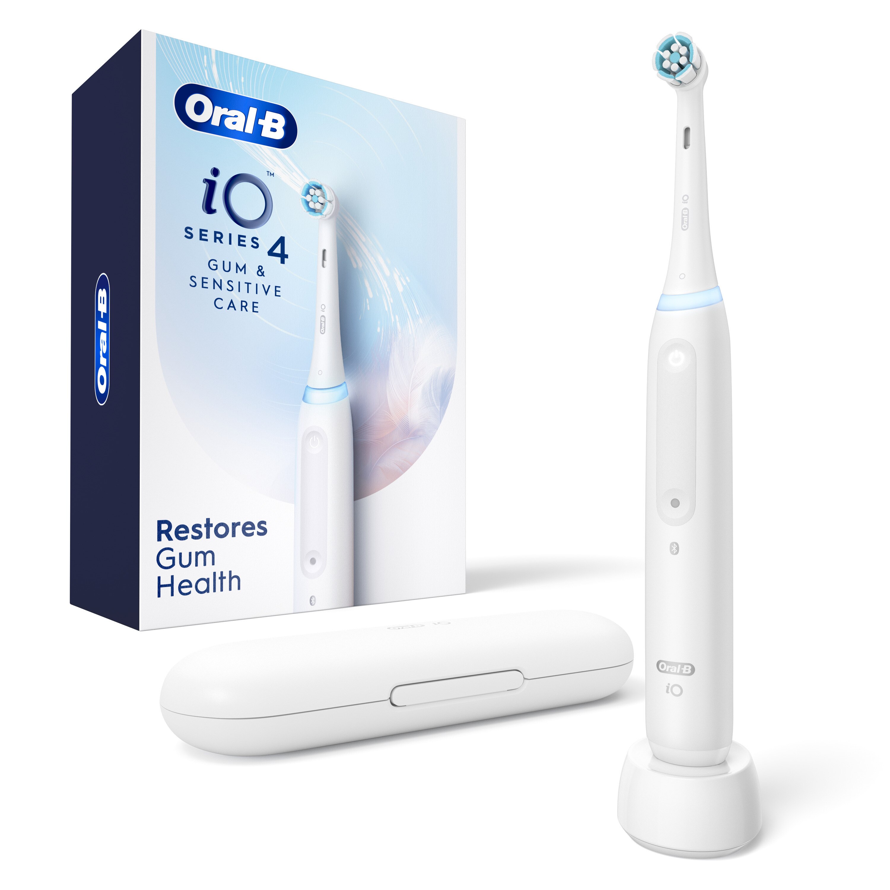 Oral-B IO Series 4 Gum & Sensitive Care Electric Toothbrush, White , CVS