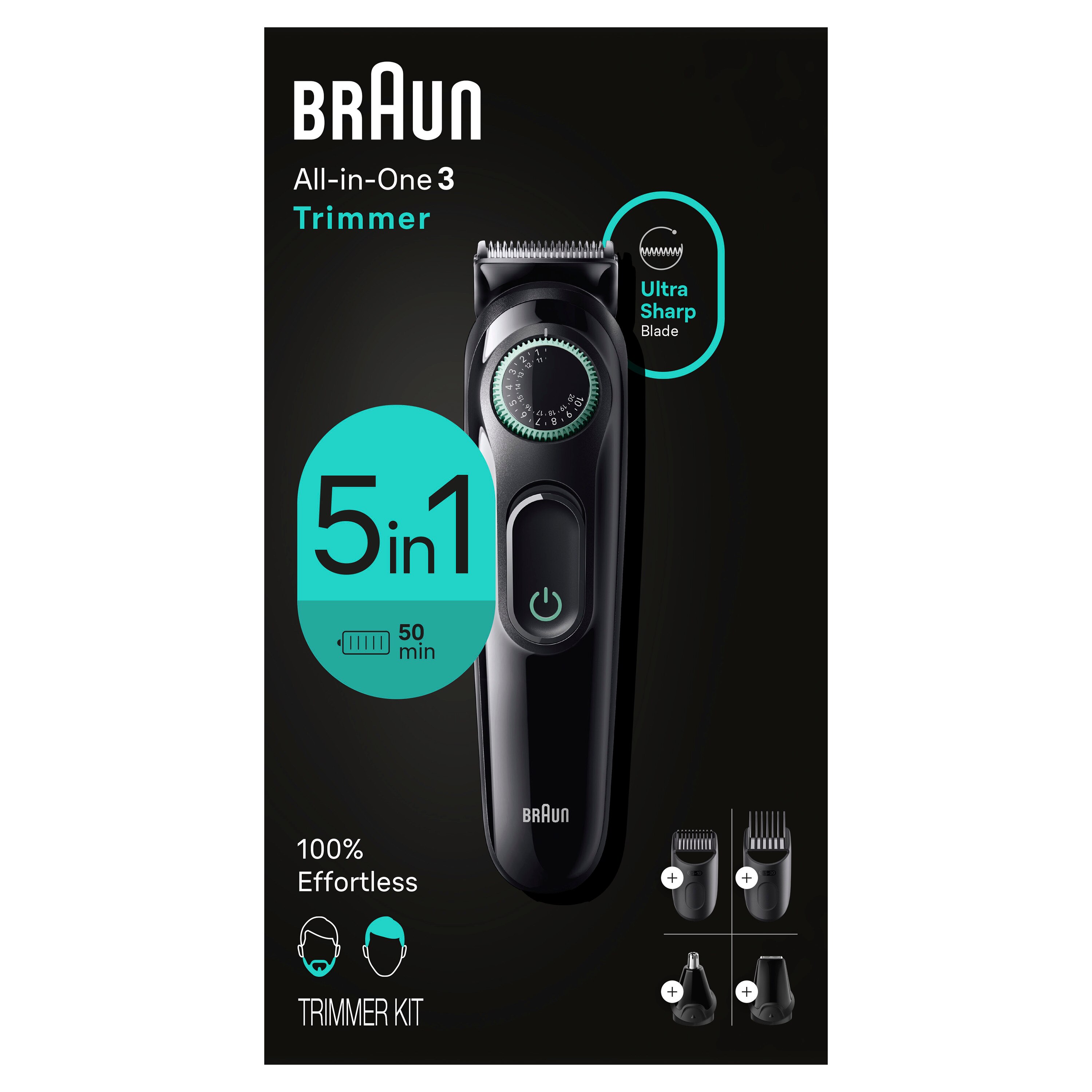 Braun Series 3 3450 All-in-1Trimmer