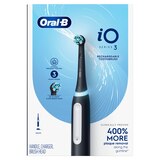Oral-B iO Series 3 Rechargeable Electric Toothbrush with Handle, Charger, and Brush Head, thumbnail image 1 of 11