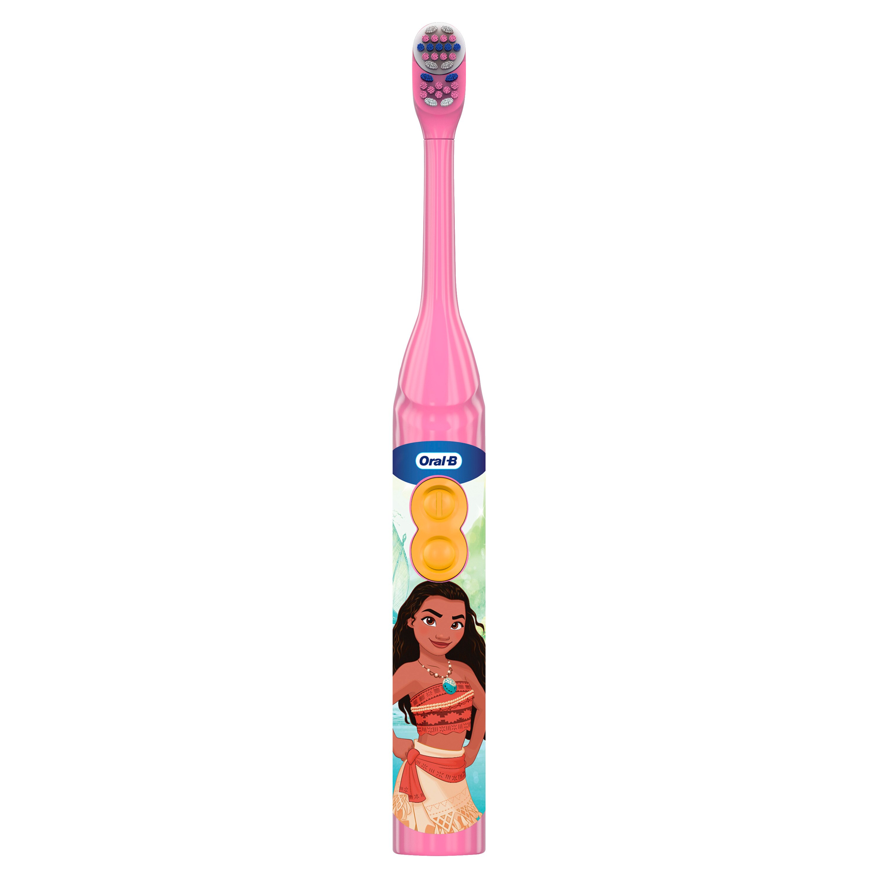 Oral-B Kids Disney Princess Power Toothbrush for ages 3+, Soft Bristle