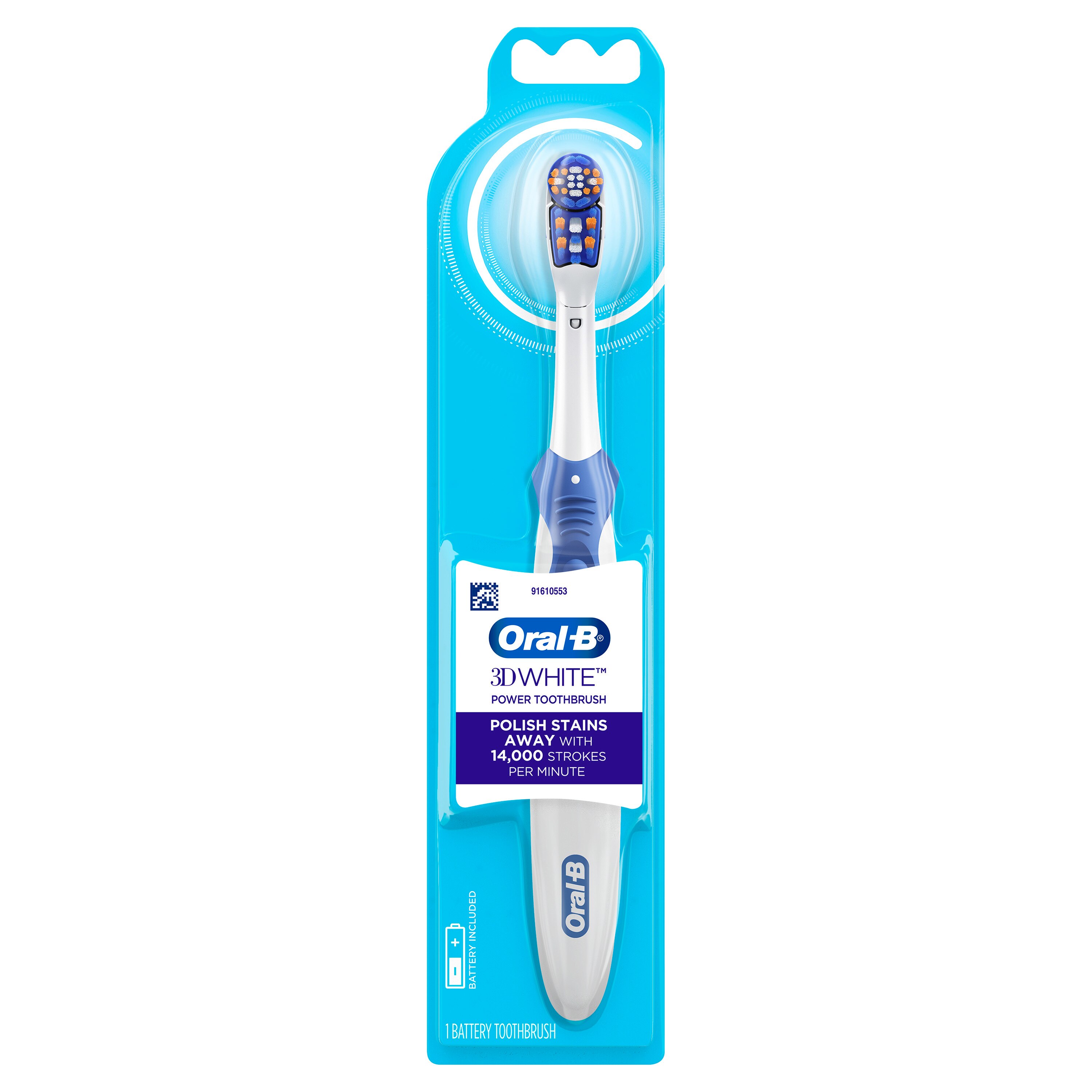 Oral-B 3D White Battery Powered Toothbrush, Color May Vary , CVS