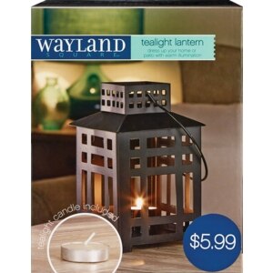 Wayland Square Tealight Lantern , CVS