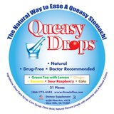 Queasy Drops, 21 CT, Green Tea with Lemon, Ginger, Banana, Sour Raspberry and Cola, thumbnail image 2 of 3