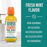 Therabreath Deep Clean Oral Rinse, Fresh Mint, 16 OZ, thumbnail image 3 of 7