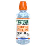 TheraBreath Whitening Fresh Breath Oral Rinse, Dazzling Mint, thumbnail image 1 of 3