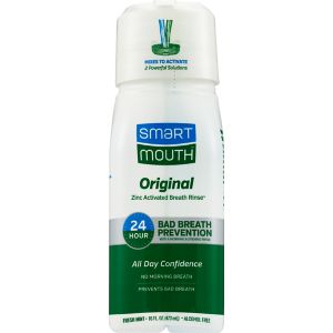 Smart Mouth 12-Hour Fresh Breath Mouthwash Clean Mint, 16 Oz , CVS