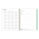 Blue Sky 2023 Tabbed Weekly and Monthly Planner, 8.5 in. x 11 in., Laurel Print, thumbnail image 4 of 5