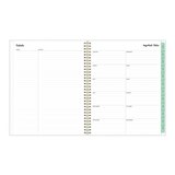 Blue Sky 2023 Tabbed Weekly and Monthly Planner, 8.5 in. x 11 in., Laurel Print, thumbnail image 5 of 5