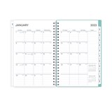 Blue Sky 2023 Tabbed Weekly and Monthly Planner, 5 in. x 8 in., Chloe Print, thumbnail image 4 of 5