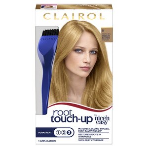 Clairol Nice N Easy Root Touch-Up Permanent Hair Color, 8 Medium Blonde - 1 , CVS