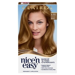 Clairol Nice'n Easy Permanent Hair Color, 6.5G Lightest Golden Blonde - 1 , CVS