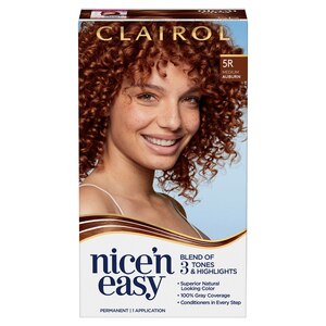 Clairol Nice'n Easy Permanent Hair Color, 5R Medium Auburn - 1 , CVS