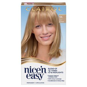 Clairol Nice'n Easy Permanent Hair Color, 9A Light Ash Blonde - 1 , CVS