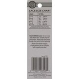 Shoe Gear Round Athletic Laces 45 Inches White, thumbnail image 2 of 2
