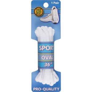 Shoe Gear Sport Oval 36 Inches Laces White , CVS